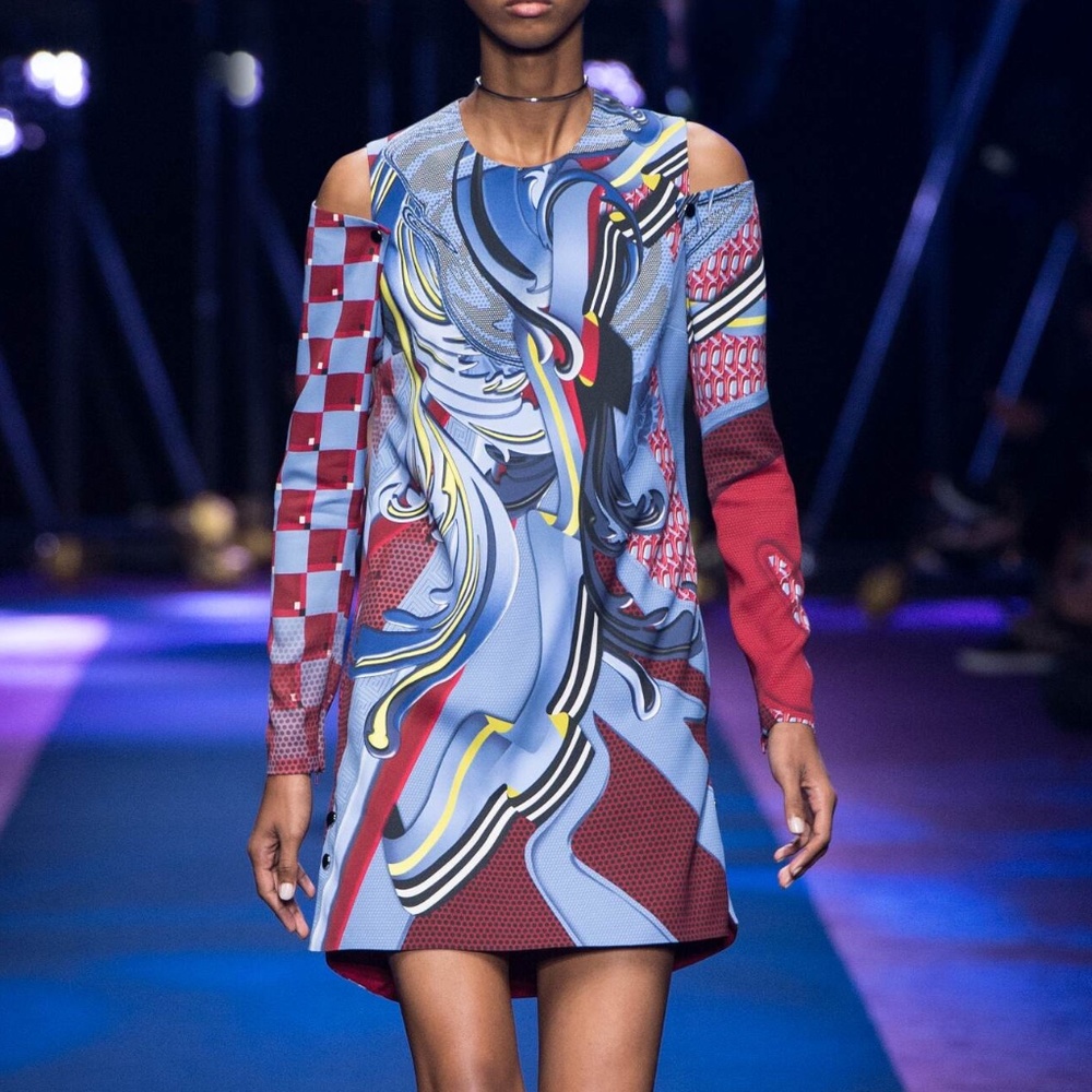 Rare Versace 2017 spring collection dress